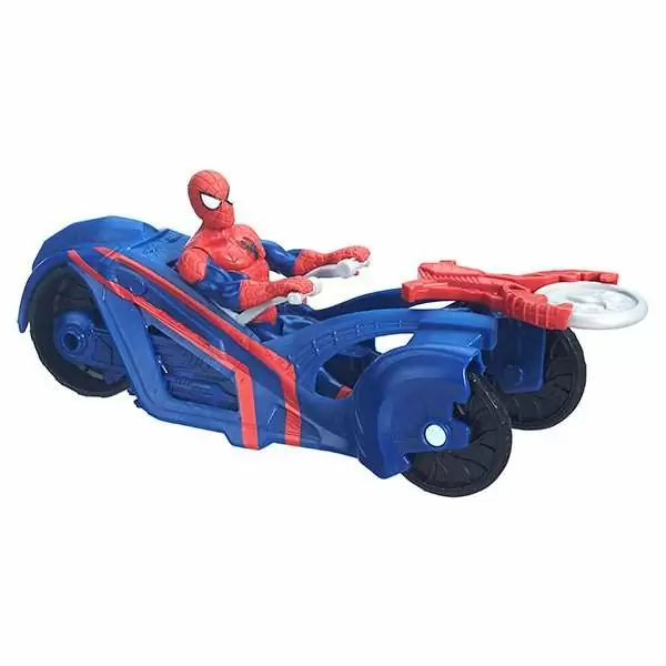 картинка Spider-Man B5760 Фигурки Марвел 15 см на транспортном средстве, в ассортименте от магазина Чудо Городок