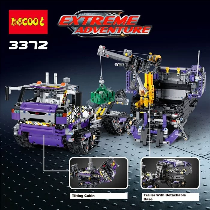 картинка Конструктор Экстремальные приключения DECOOL 3372 аналог LEGO 42069 от магазина Чудо Городок