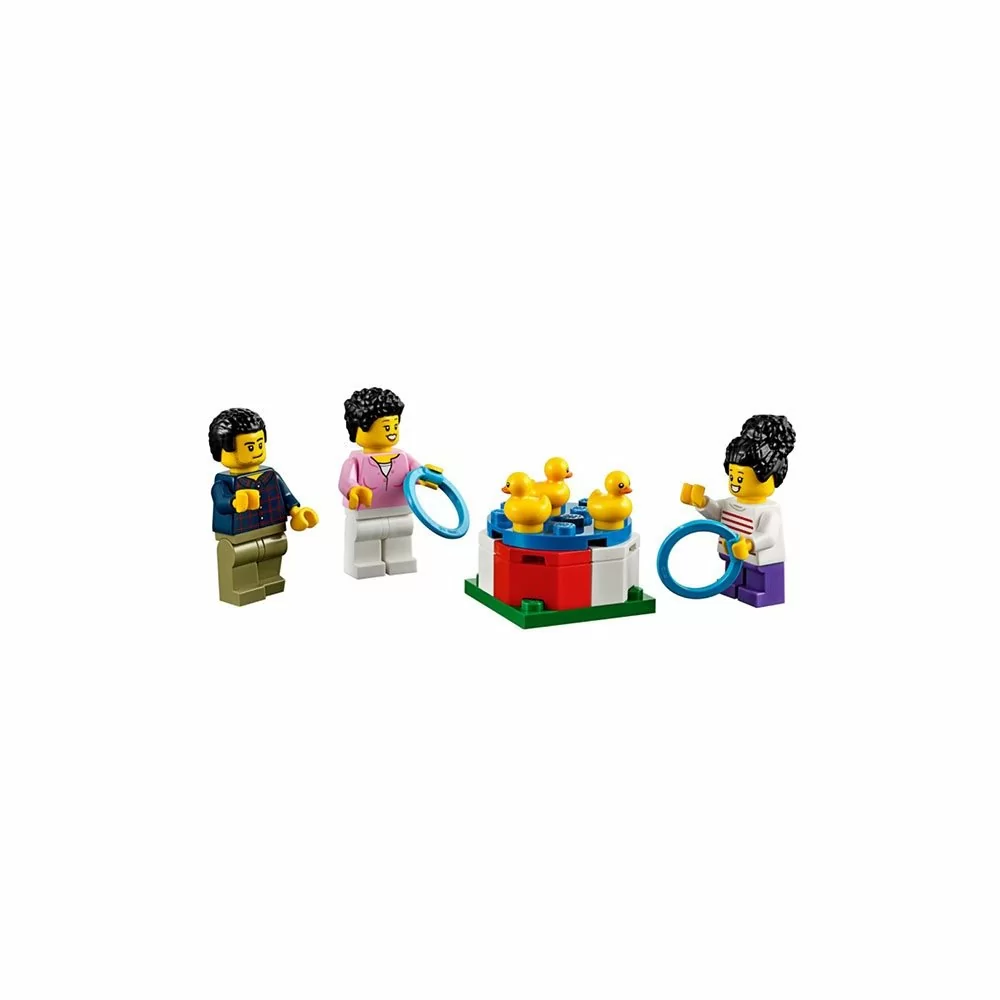 картинка LEGO City 60234 Конструктор Лего Город Комплект минифигурок Весёлая ярмарка от магазина Чудо Городок