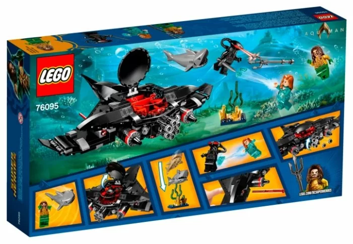 картинка Lego Super Heroes 76095 Лего Супер Герои Чёрная Манта наносит удар от магазина Чудо Городок