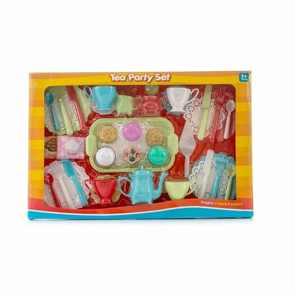 картинка Boley 74537KM Игровой набор ,Чайная вечеринка, 45 предметов от магазина Чудо Городок