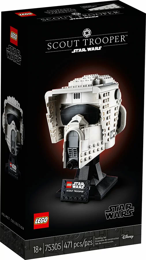 картинка Конструктор Шлем пехотинца-разведчика LEGO 75305 от магазина Чудо Городок