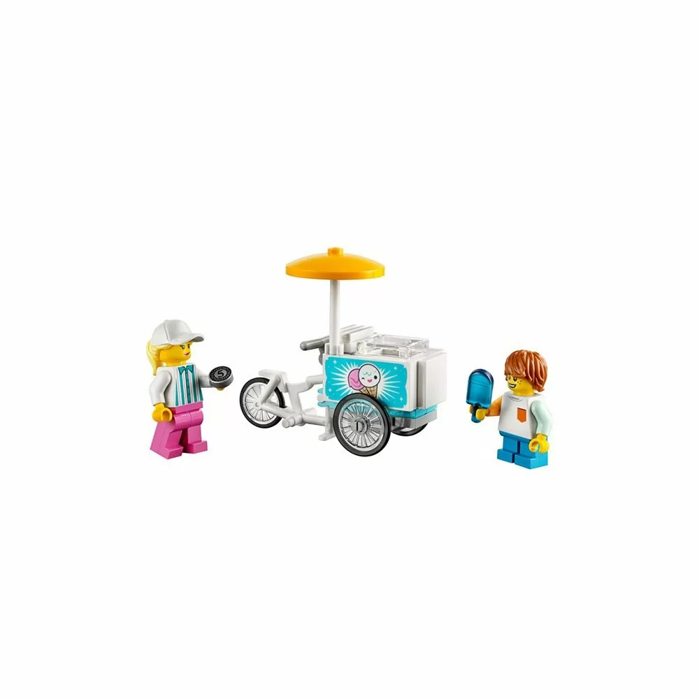 картинка LEGO City 60234 Конструктор Лего Город Комплект минифигурок Весёлая ярмарка от магазина Чудо Городок
