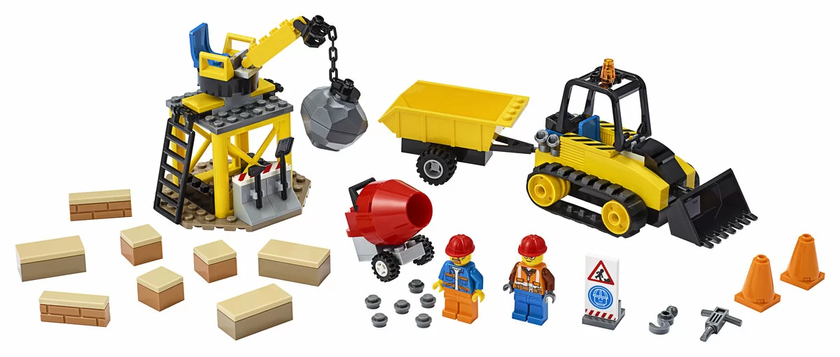 картинка Lego City 60252 Лего Город Строительный бульдозер от магазина Чудо Городок