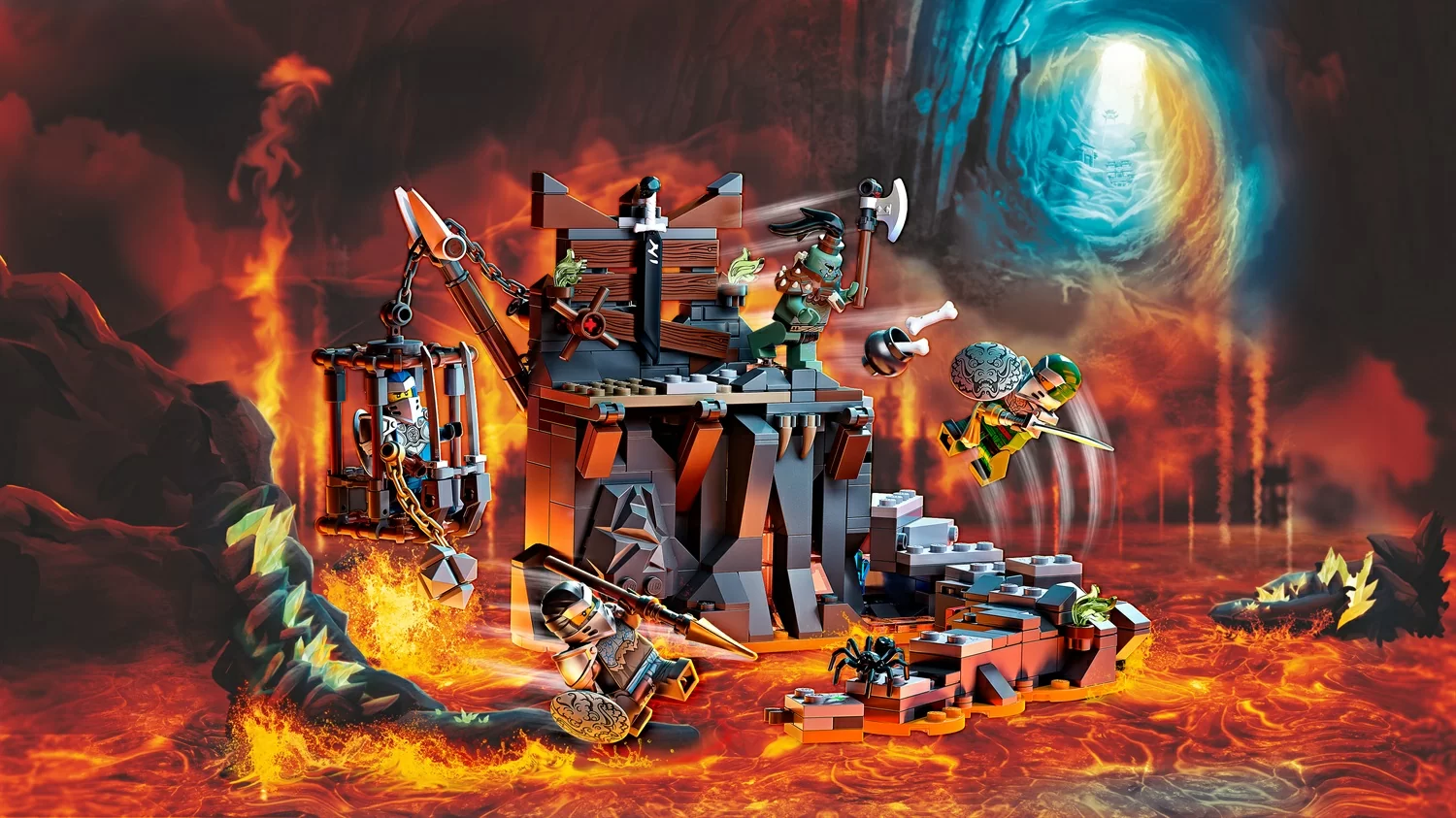 картинка Конструктор Путешествие в Подземелье черепа LEGO 71717 от магазина Чудо Городок