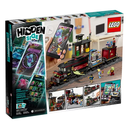 картинка LEGO Hidden Side 70424 Конструктор ЛЕГО Призрачный экспресс от магазина Чудо Городок