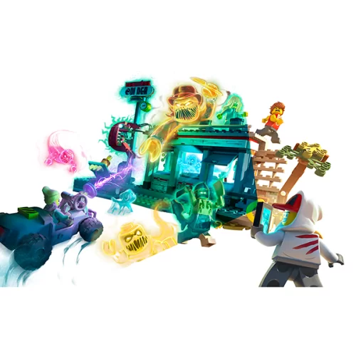 картинка LEGO Hidden Side 70422 Конструктор ЛЕГО Нападение на закусочную от магазина Чудо Городок