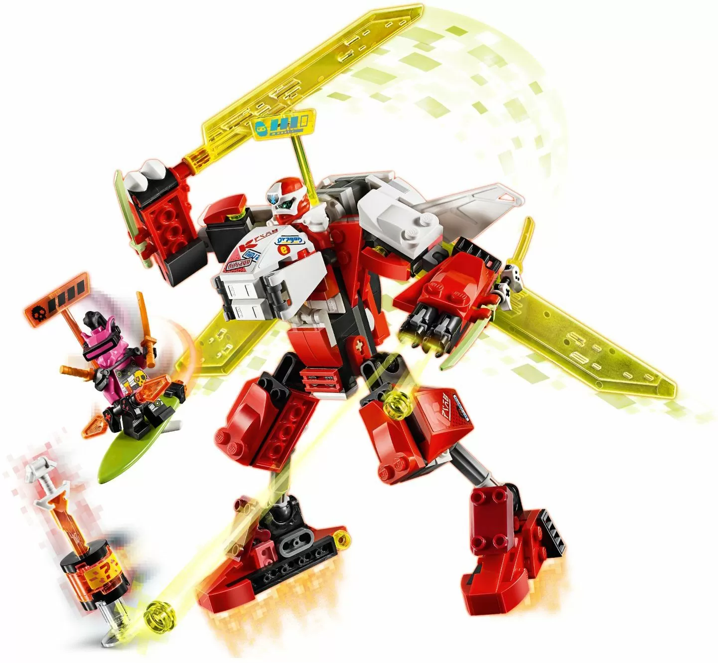 картинка Lego Ninjago 71707 Лего Ниндзяго Реактивный самолёт Кая от магазина Чудо Городок