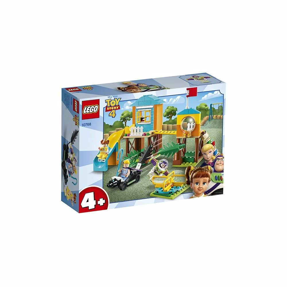 картинка LEGO Juniors 10768 Лего Джуниорс История игрушек-4: Приключения Базза и Бо Пип на детской площадке от магазина Чудо Городок