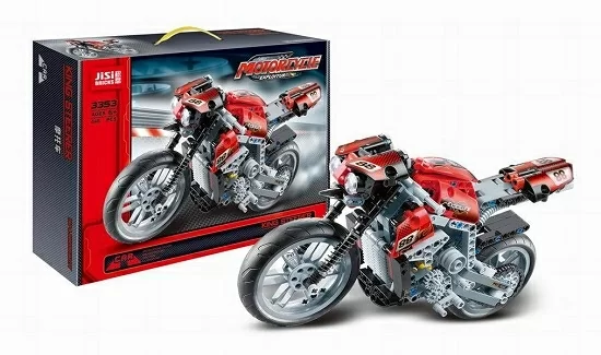 картинка Конструктор Мотоцикл JISI 3353 аналог LEGO 8051 от магазина Чудо Городок