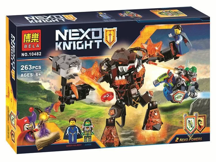 картинка Конструктор BELA ''Nexo Knights/ Нексо'' Арт.BELA-10482 ''Техно-гигант Инфернокс'' от магазина Чудо Городок