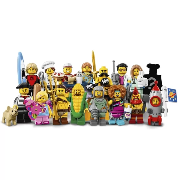 картинка Lego Minifigures 71018 Лего Минифигурки LEGO® 2017 версия 2 от магазина Чудо Городок