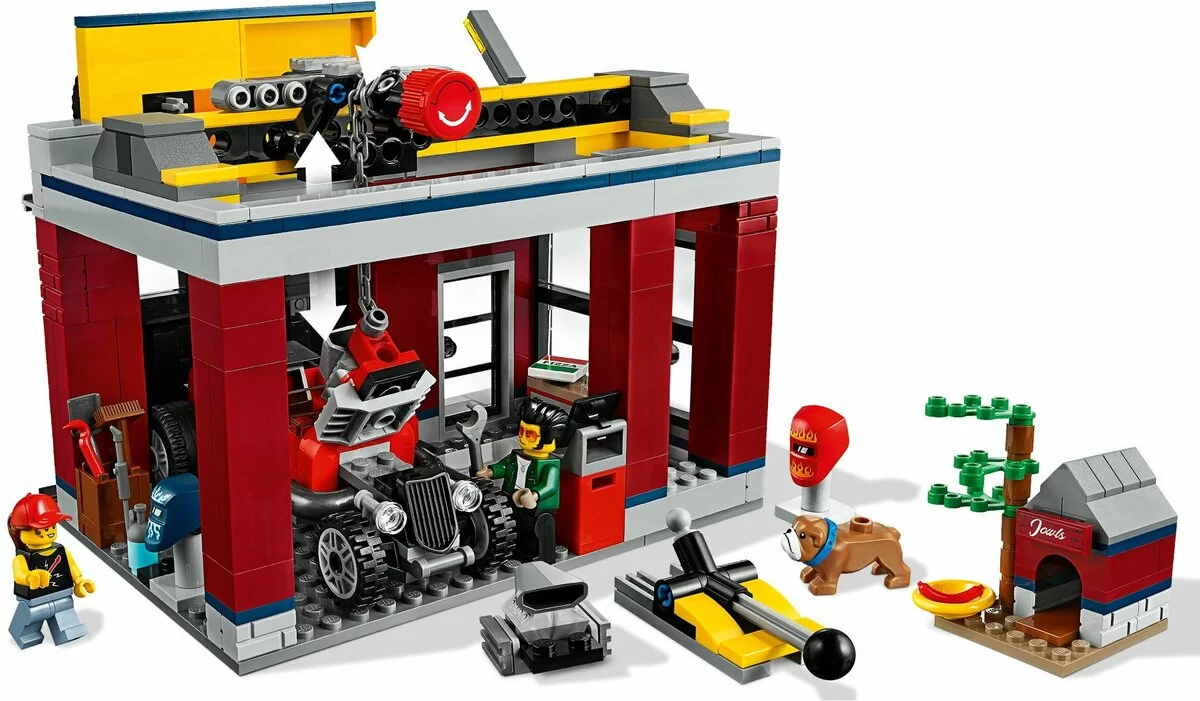 картинка Lego City 60258 Лего Город Тюнинг-мастерская от магазина Чудо Городок