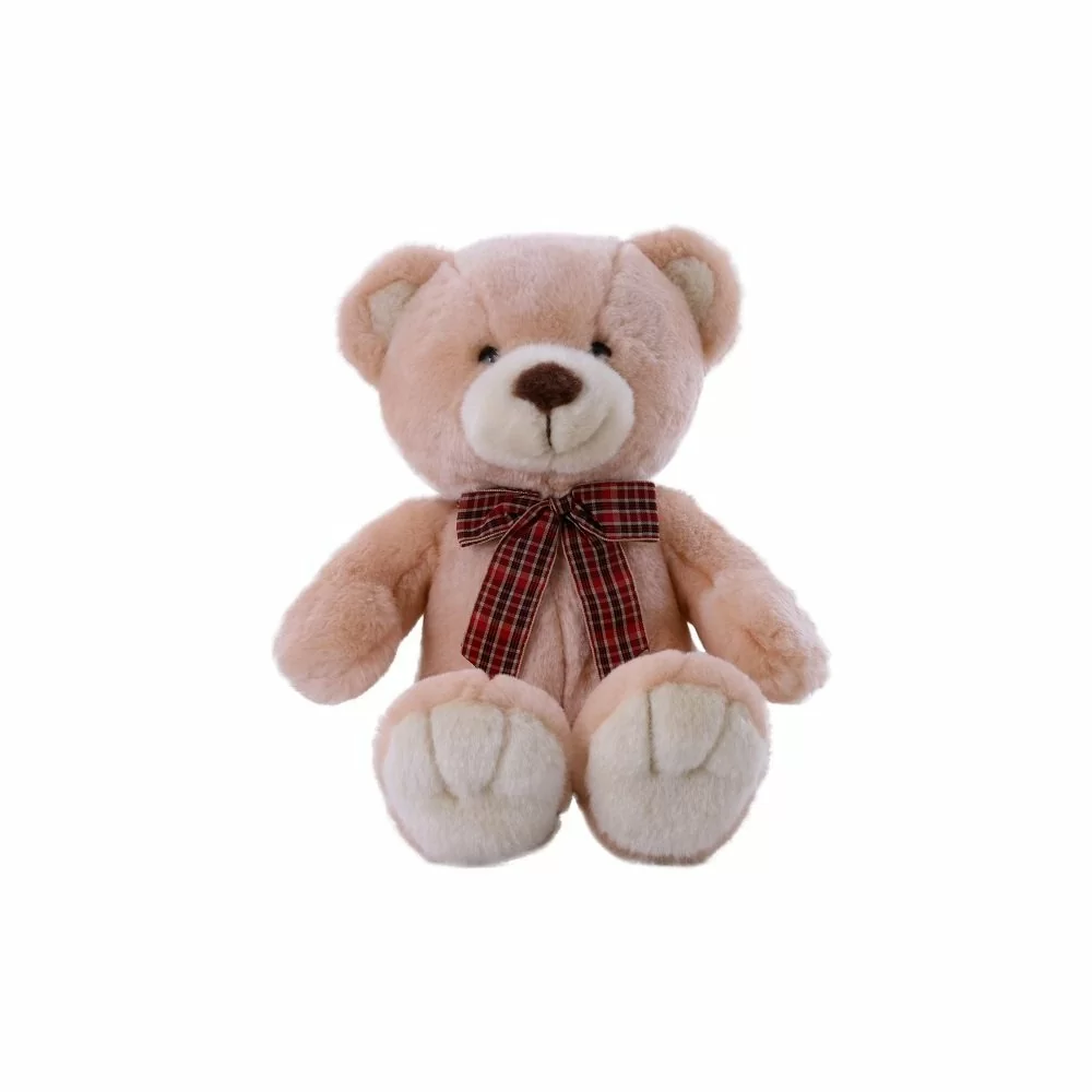 картинка SOFTOY C1709324-2 Медведь персиковый 32 см от магазина Чудо Городок