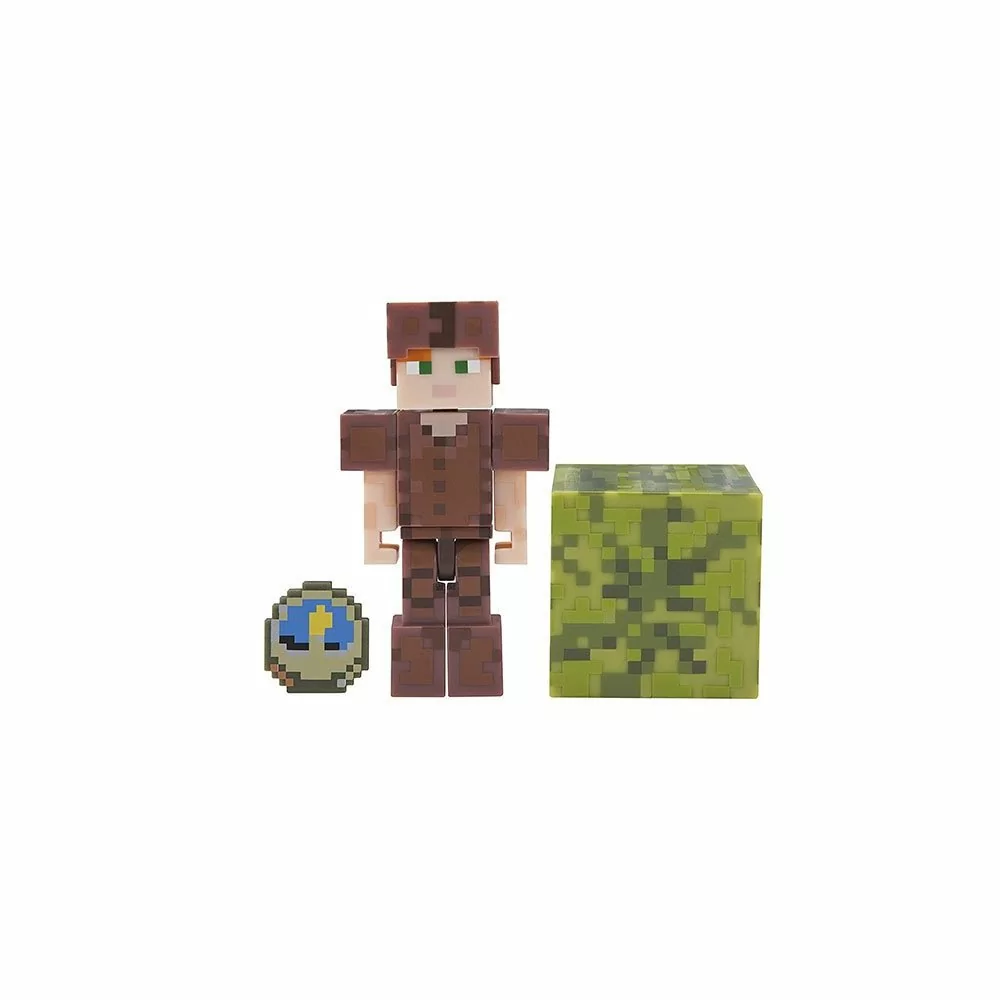 картинка Minecraft 19975 Майнкрафт фигурка Alex in Leather Armor от магазина Чудо Городок