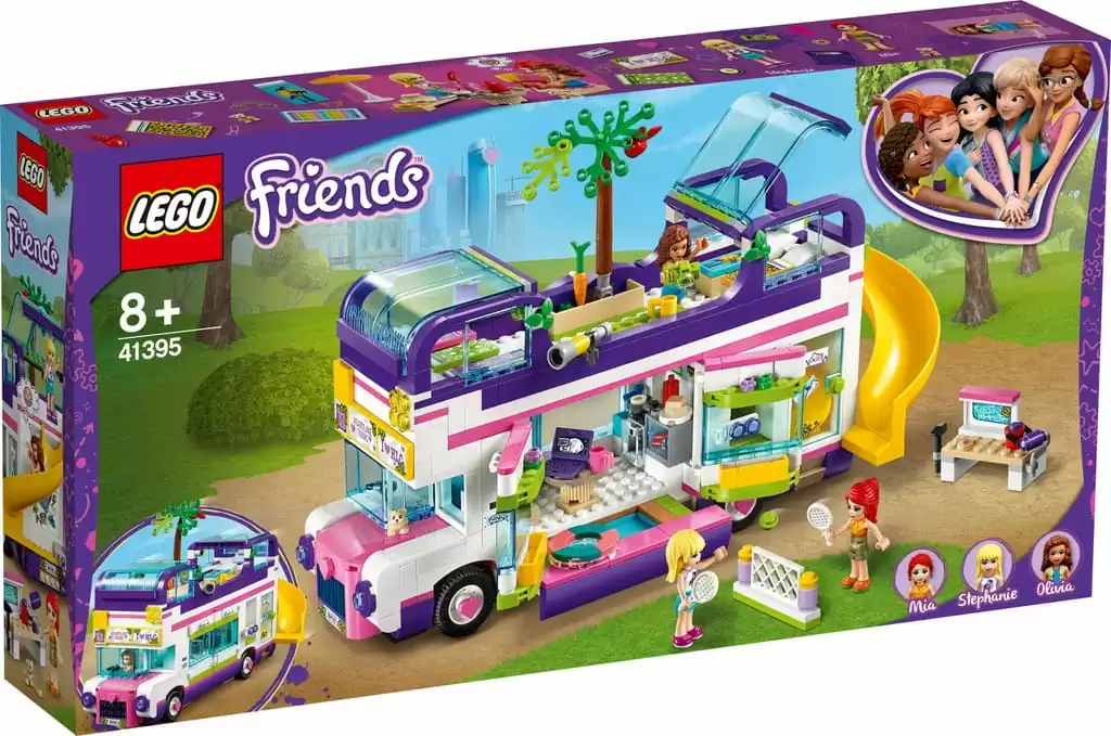 картинка Lego Friends 41395 Лего Подружки Автобус для друзей от магазина Чудо Городок