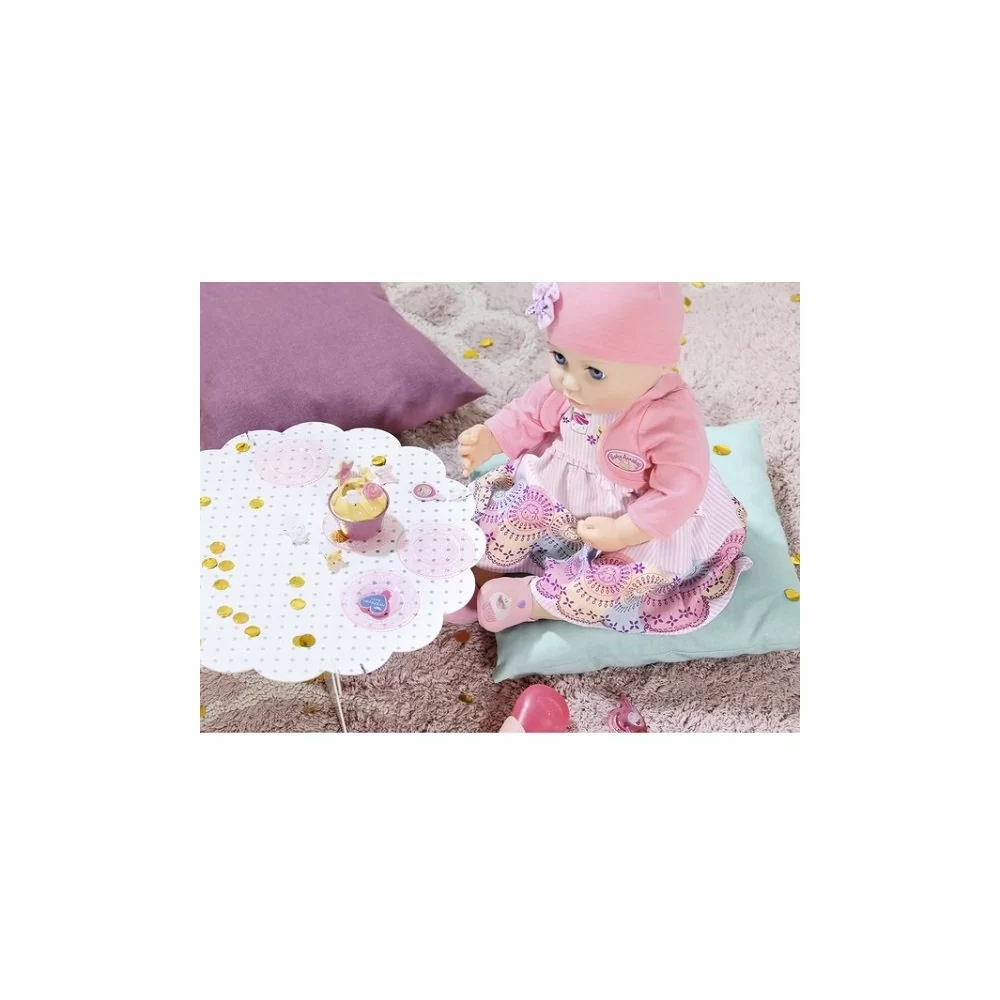 картинка Zapf Creation Baby Annabell 700-600 Бэби Аннабель Кукла многофункциональная Праздничная, 43 см от магазина Чудо Городок