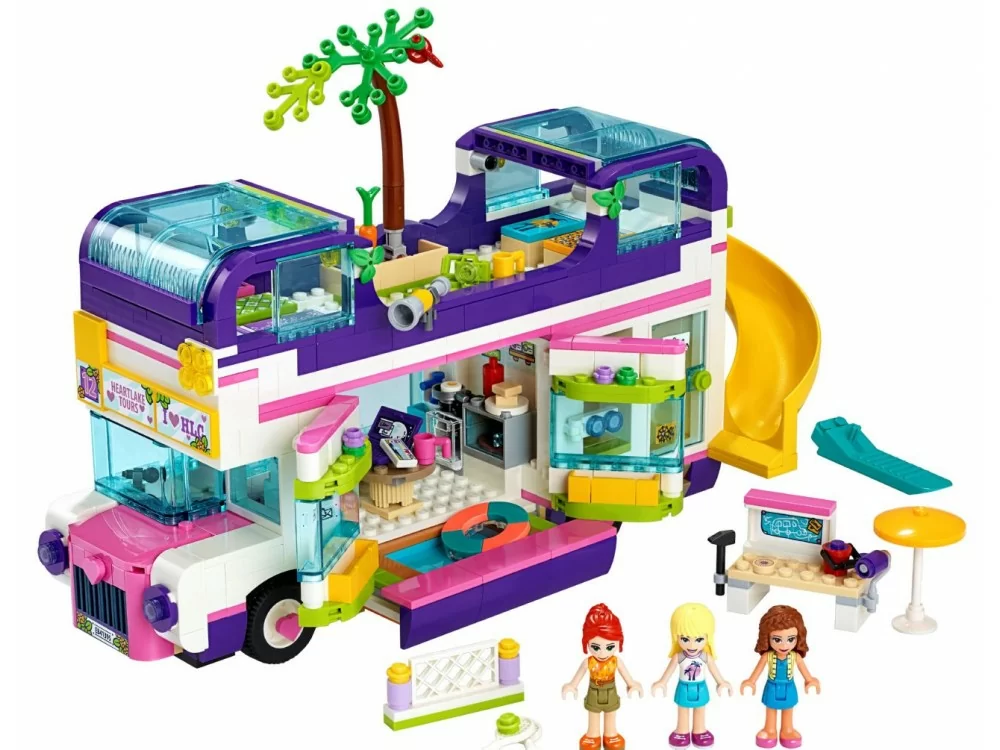 картинка Lego Friends 41395 Лего Подружки Автобус для друзей от магазина Чудо Городок