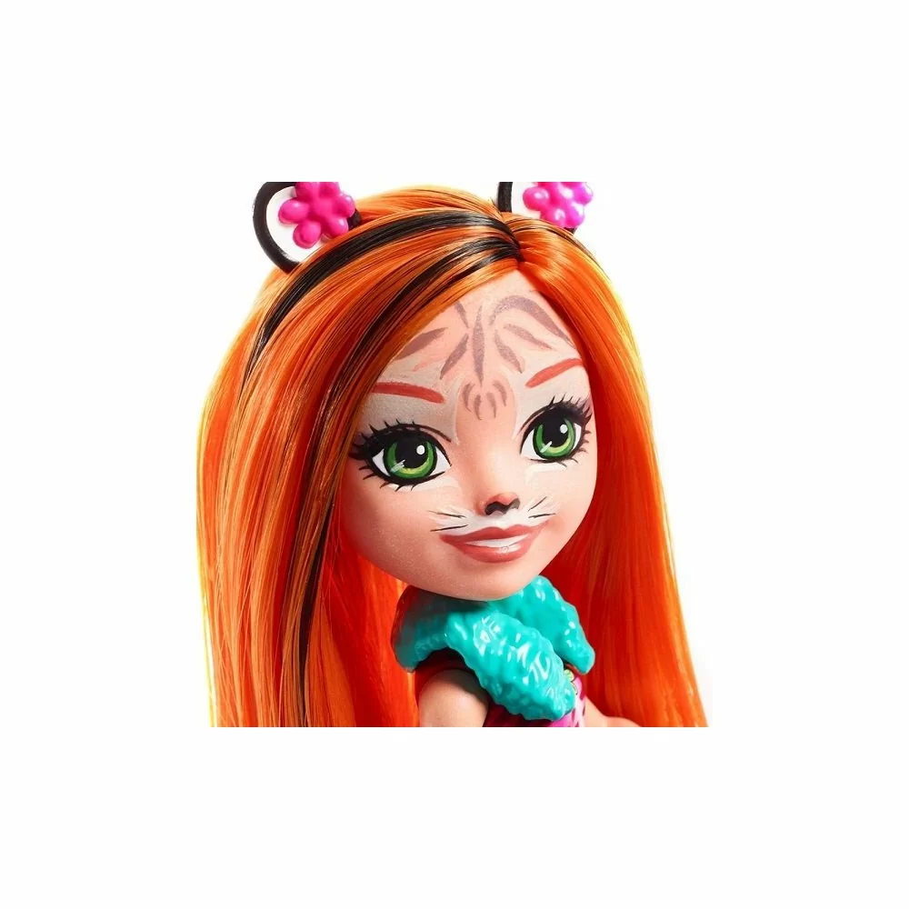 картинка Mattel Enchantimals FRH39 Кукла с питомцем - Тигрица Тэнзи от магазина Чудо Городок