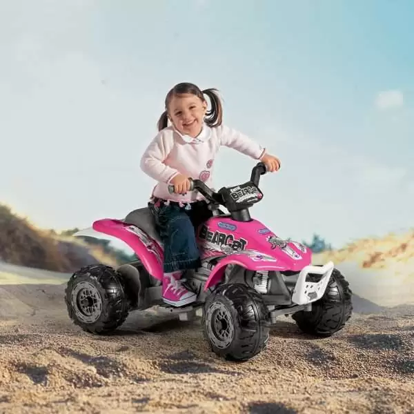 картинка Детский электромобиль Peg-Perego ED1166 Corral Bearcat Pink от магазина Чудо Городок