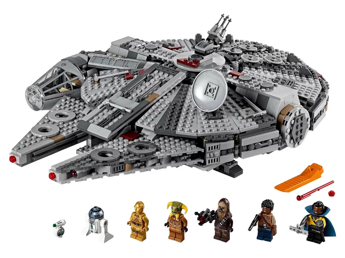 картинка LEGO Star Wars 75257 Конструктор ЛЕГО Звездные войны Сокол Тысячелетия от магазина Чудо Городок