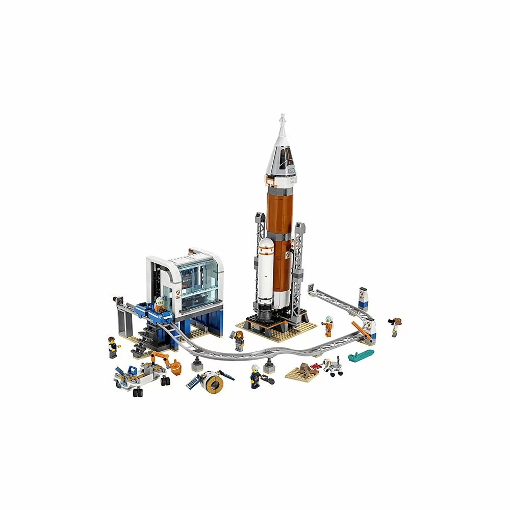 картинка LEGO City 60228 Конструктор Лего Ракета для запуска в далекий космос и пульт управления запуском от магазина Чудо Городок