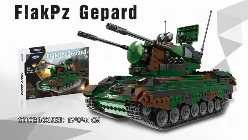 картинка Конструктор XingBao "Танк Gepard Flakpanzer " XB-06045 от магазина Чудо Городок