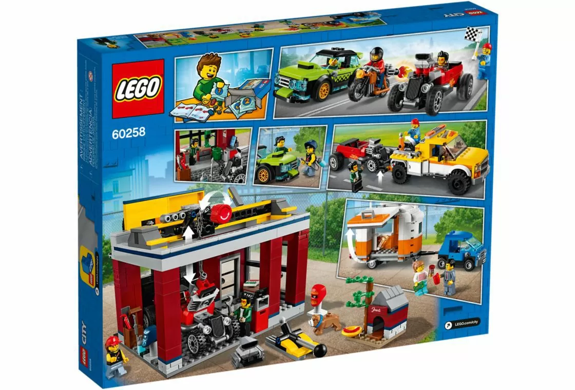 картинка Lego City 60258 Лего Город Тюнинг-мастерская от магазина Чудо Городок