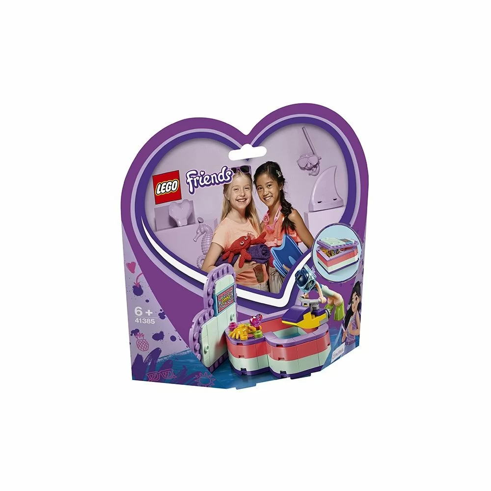 картинка LEGO Friends 41385 Конструктор Лего Подружки Летняя шкатулка-сердечко для Эммы от магазина Чудо Городок