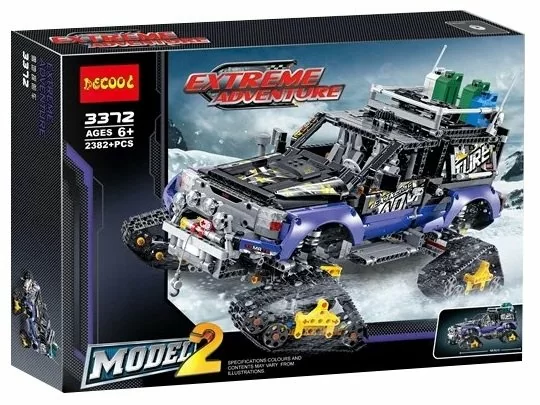 картинка Конструктор Экстремальные приключения DECOOL 3372 аналог LEGO 42069 от магазина Чудо Городок