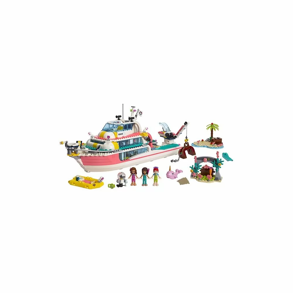 картинка LEGO Friends 41381 Конструктор Лего Подружки Катер для спасательных операций от магазина Чудо Городок