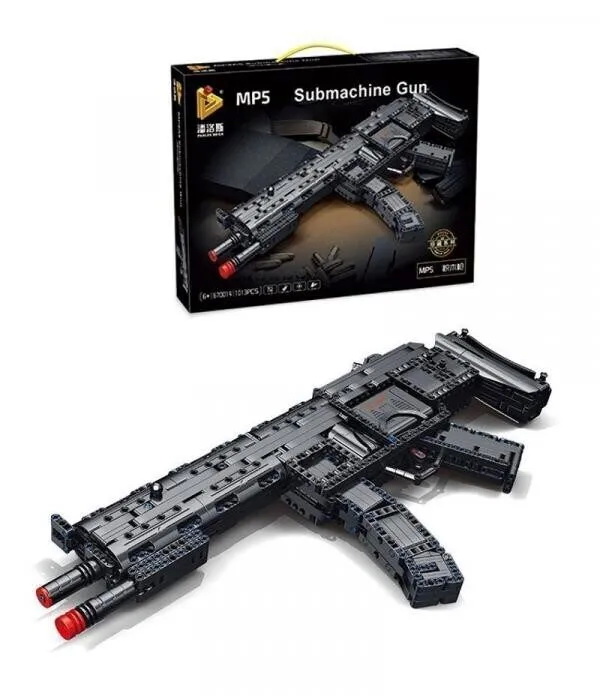 lego m4a1 instructions