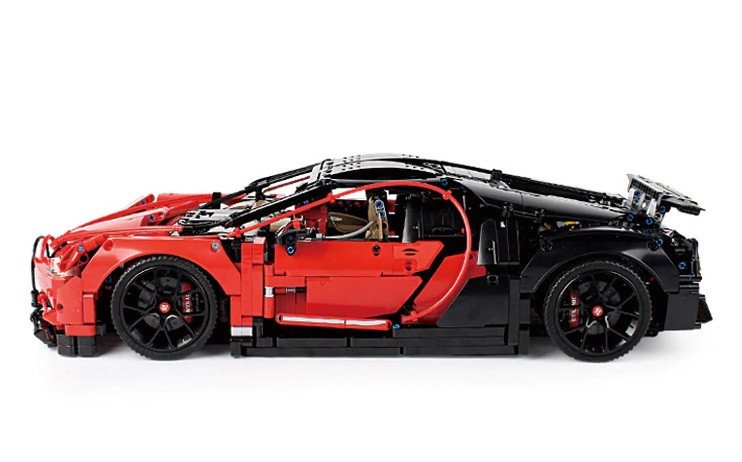 Lego bugatti red sale